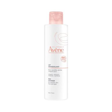 „Avène Milk Cleanser“ makiažo valiklis sausai ir jautriai odai, 200 ml