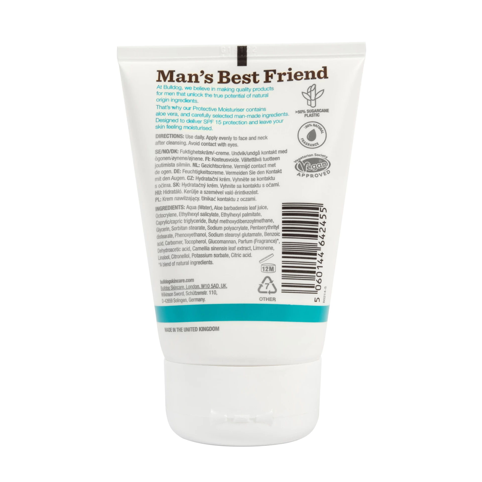 Ochranný hydratačný krém SPF15 100 ml - Bulldog