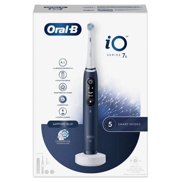 Oral-B iO Series 7s електрична четкица за зубе<br>плава