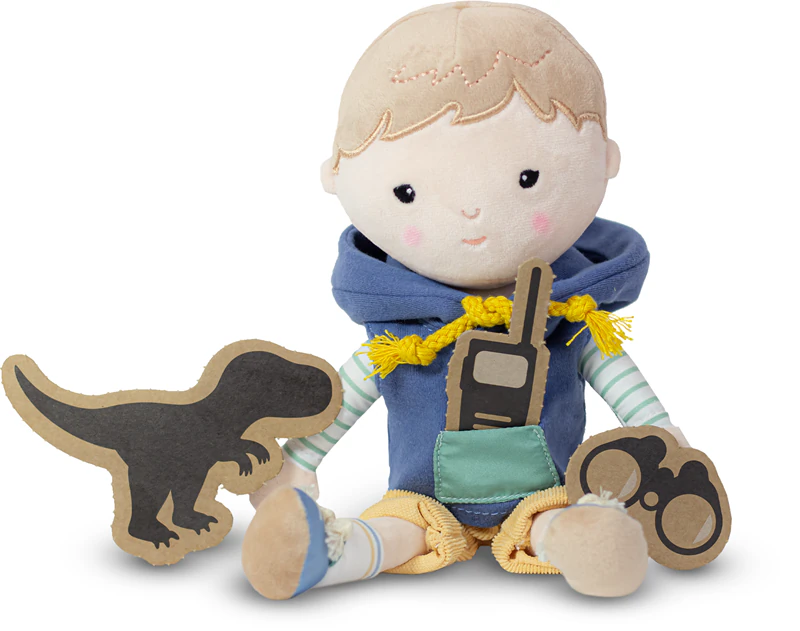 Brinquedo fofinho Petite&Mars Max lalka