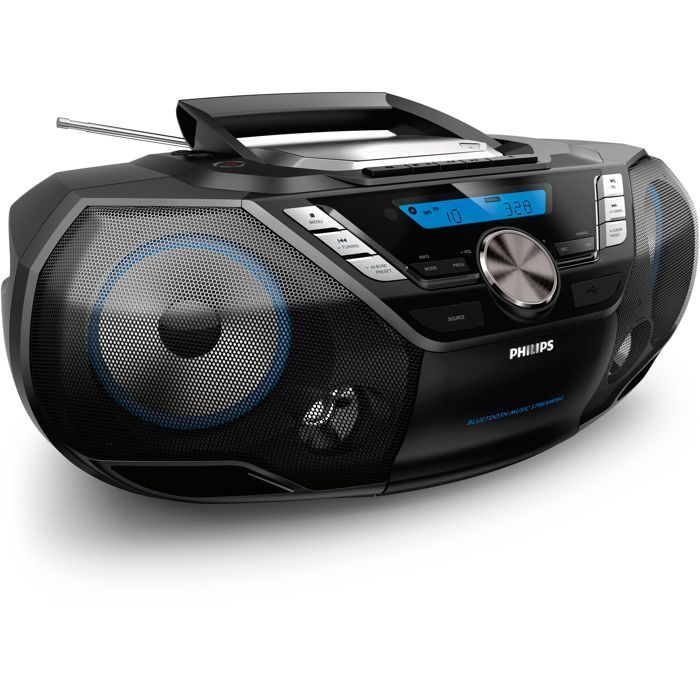 Lettore CD - Philips - AZB798T/12 - Sintonizzatore analogico e digitale - DAB, DAB+, FM - 12W RMS
