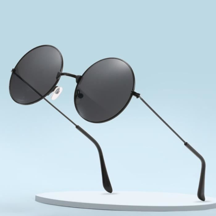 Gafas de sol SHARPHY para hombre, montura redonda retro, gafas de sol polarizadas de metal para hombre y mujer.