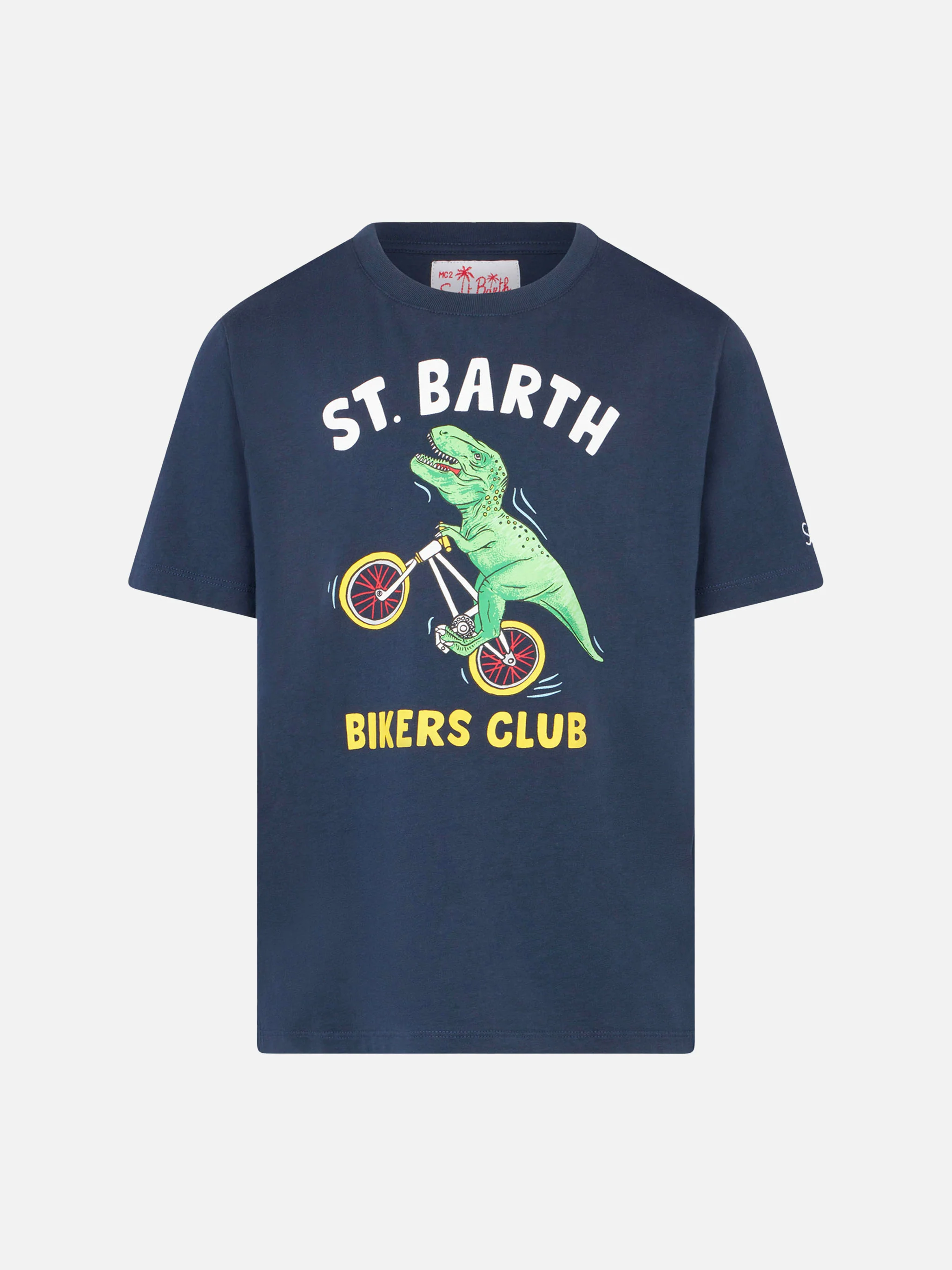 Baby Dinosaur Biker T-shirt
