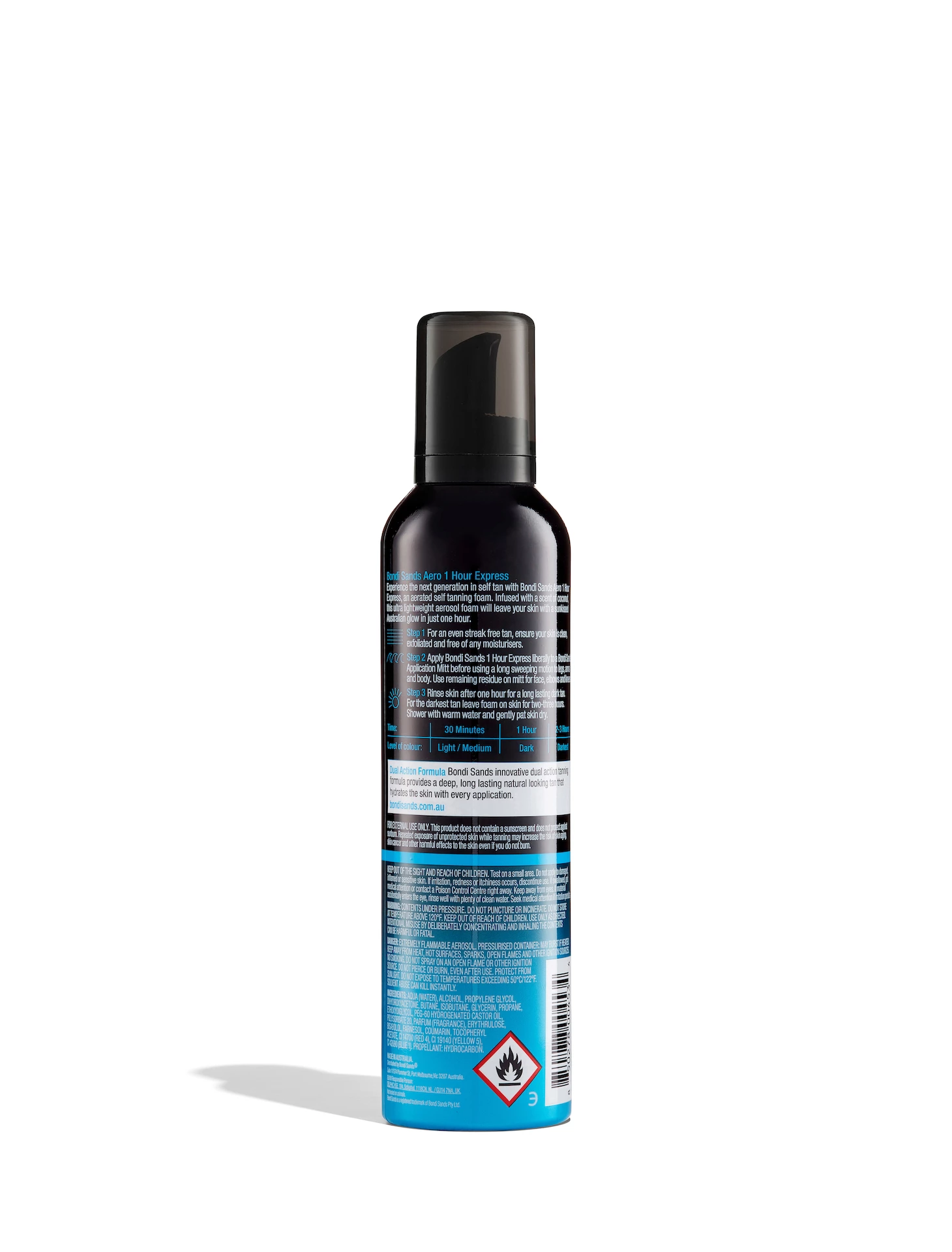 Pianka samoopalająca Aero 1 Hour Express 225 ml - Bondi Sands