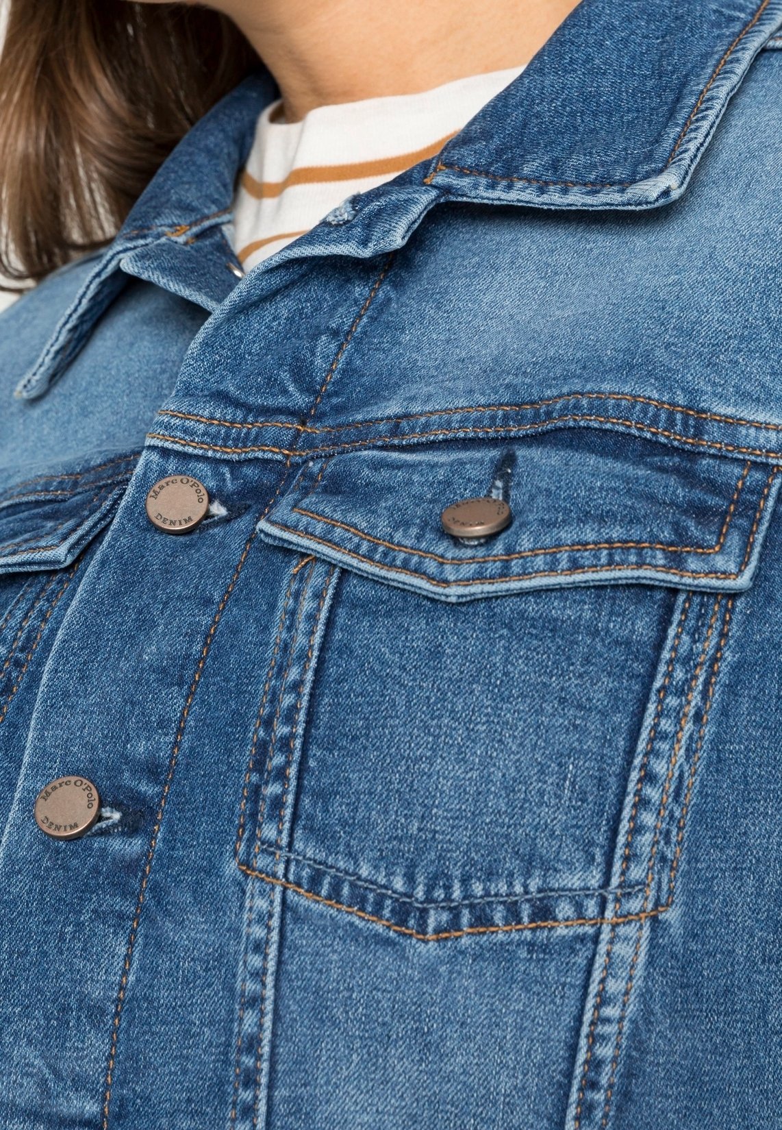 Giacca di jeans Marc O'Polo DENIM - denim blu