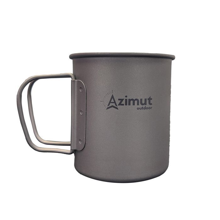 Mug Titanium 375 Ml - Assiette - Verre | Azimut Outdoor Azimut outdoor Matériel de bivouac et camping