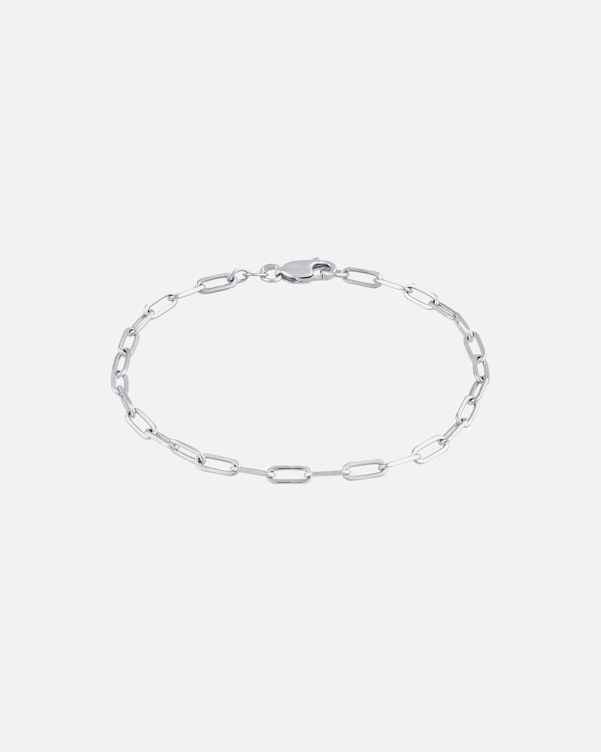 Elli Femmes maillons Ovale Basic Chain Blogueur tendance en argent sterling 925