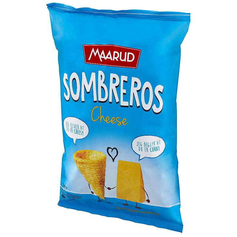 Maarud Sombrero's 110 g cheddar