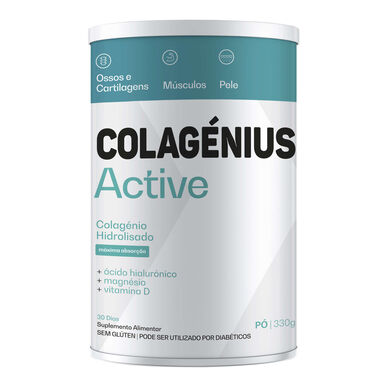 Colagénius Suplemento em Pó Colagénio Hidrolisado Active      330 gr 330 gr