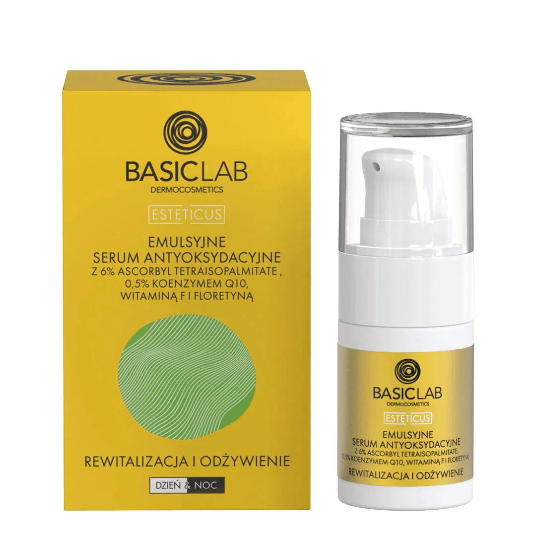 BasicLab Esteticus 6% Ascorbyl Tetraisopalmitate 0,5% Koenzym Q10