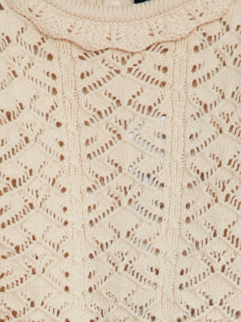 Blusa 2 em 1 estilo pulôver - BEGE