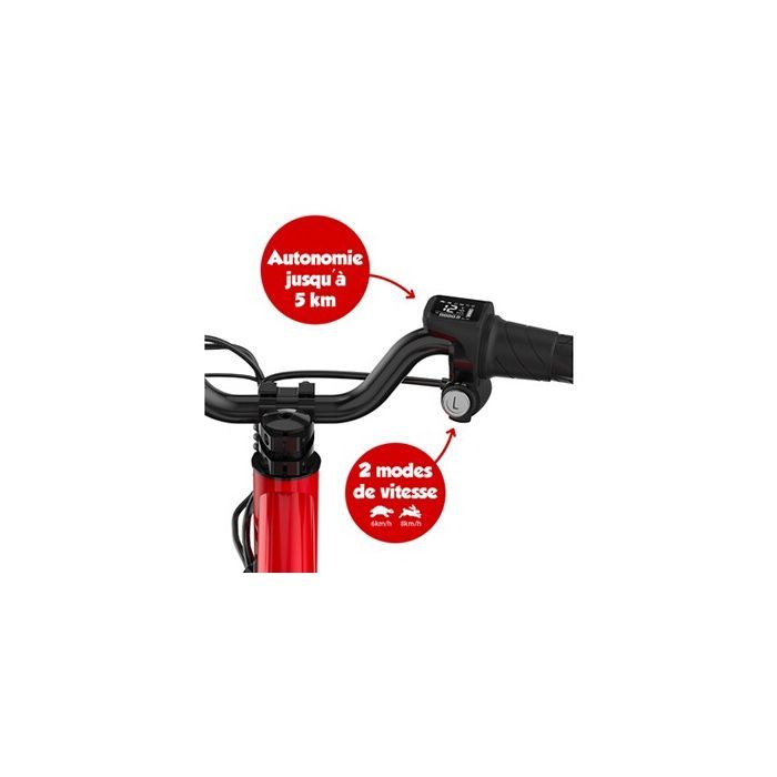 Wispeed WIKIDS Electric Balance Bike, Red, 14