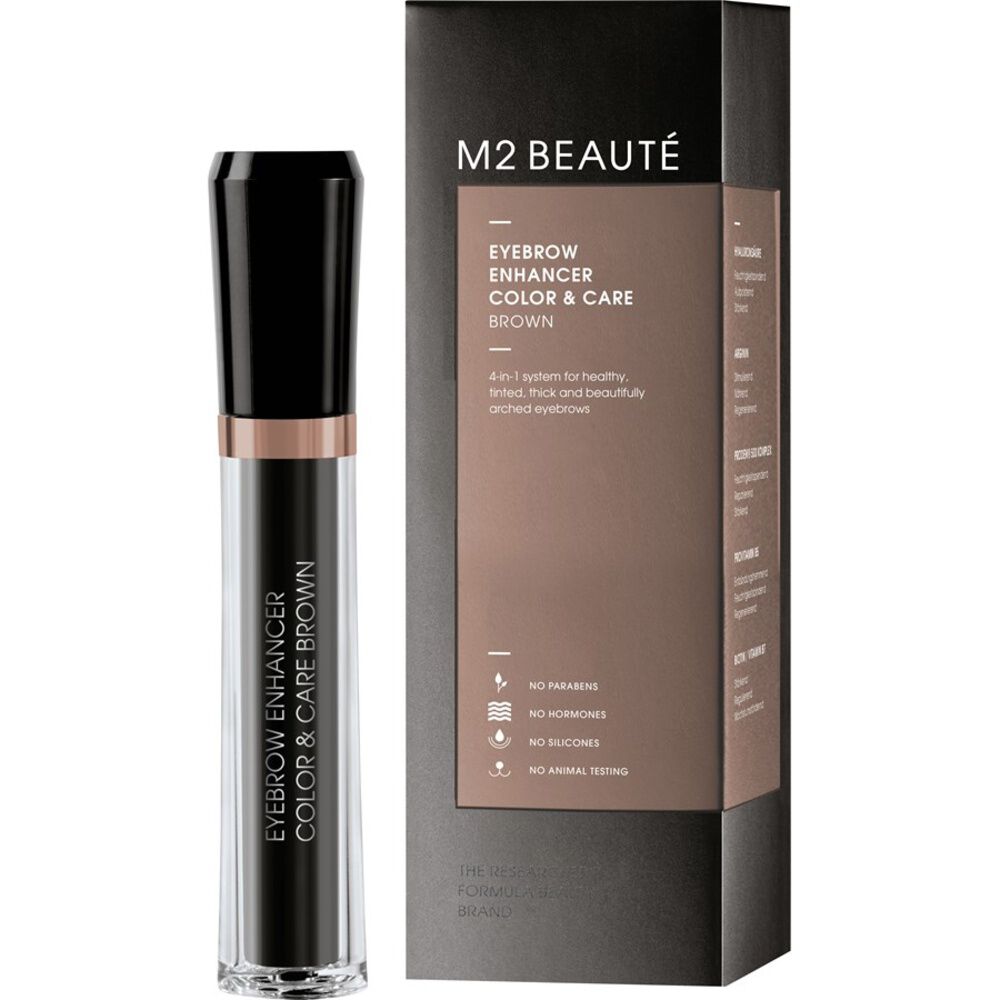 M2 Beaute uzacu pastiprinātāja krāsa un kopšana
