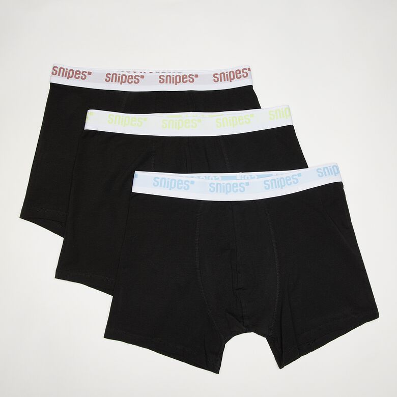 Weiße Tape-Slips Boxershorts (3er-Pack)