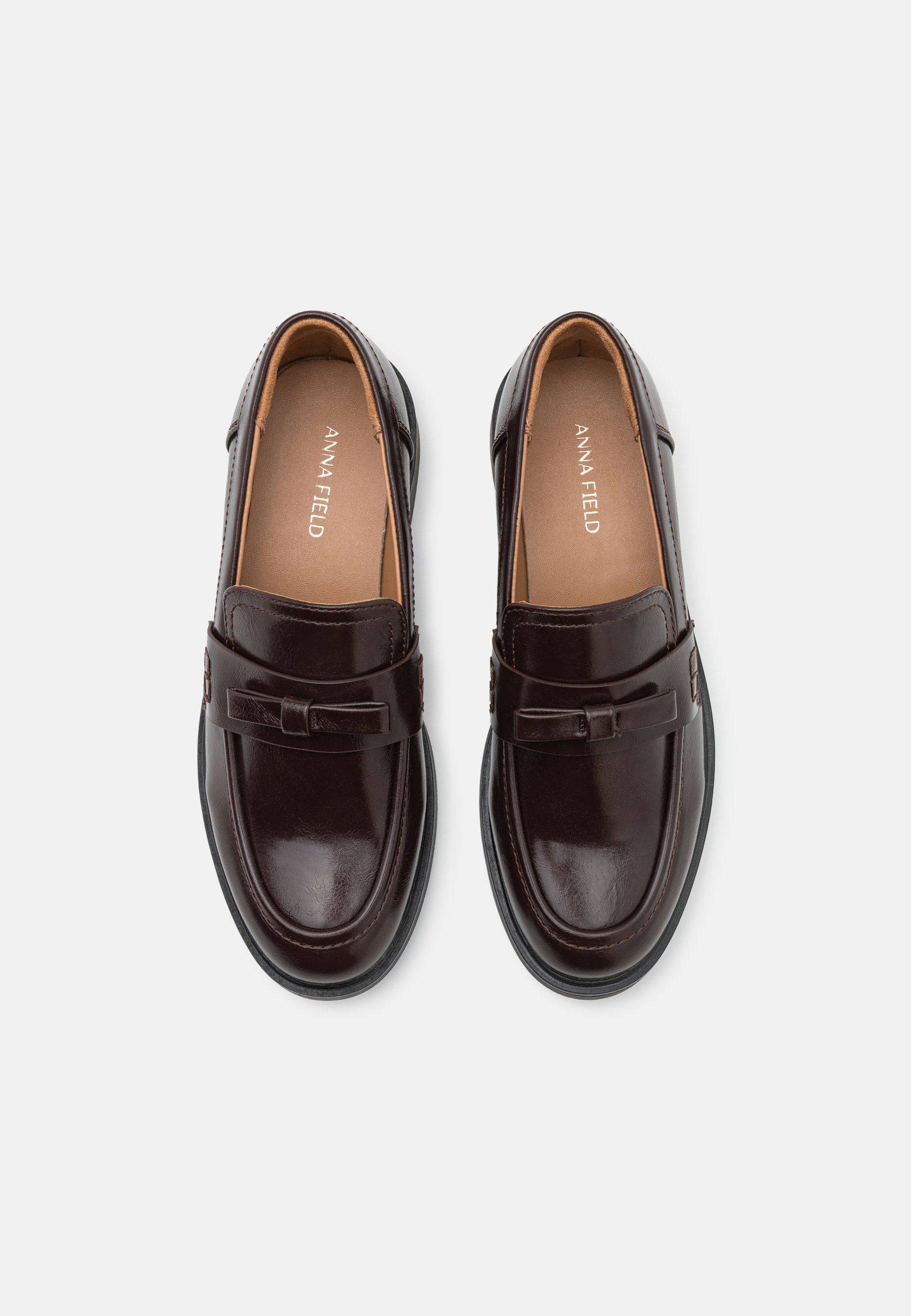 Anna Field Slip-ons – dunkelbraun