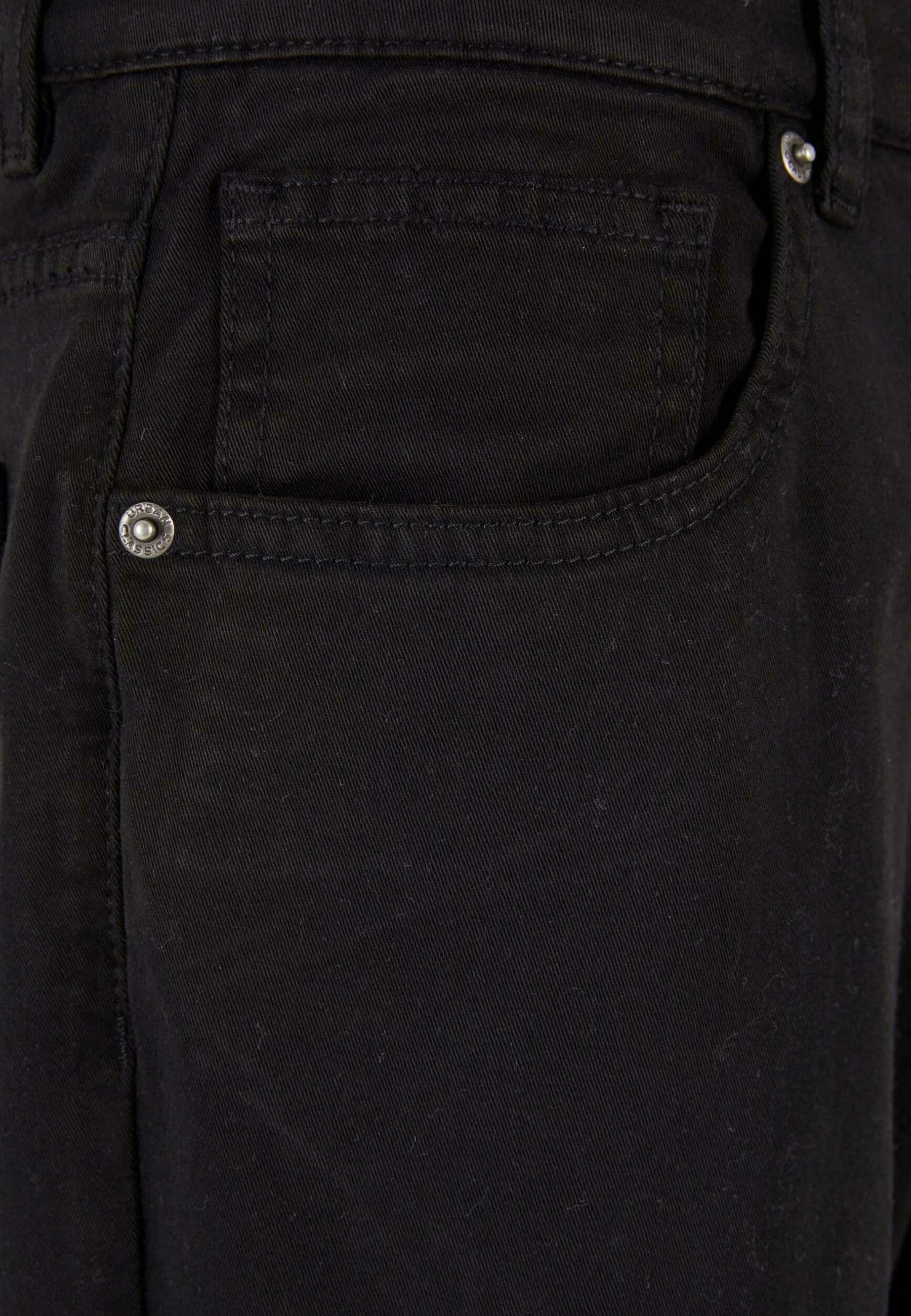 Jeans a gamba dritta Urban Classics - neri
