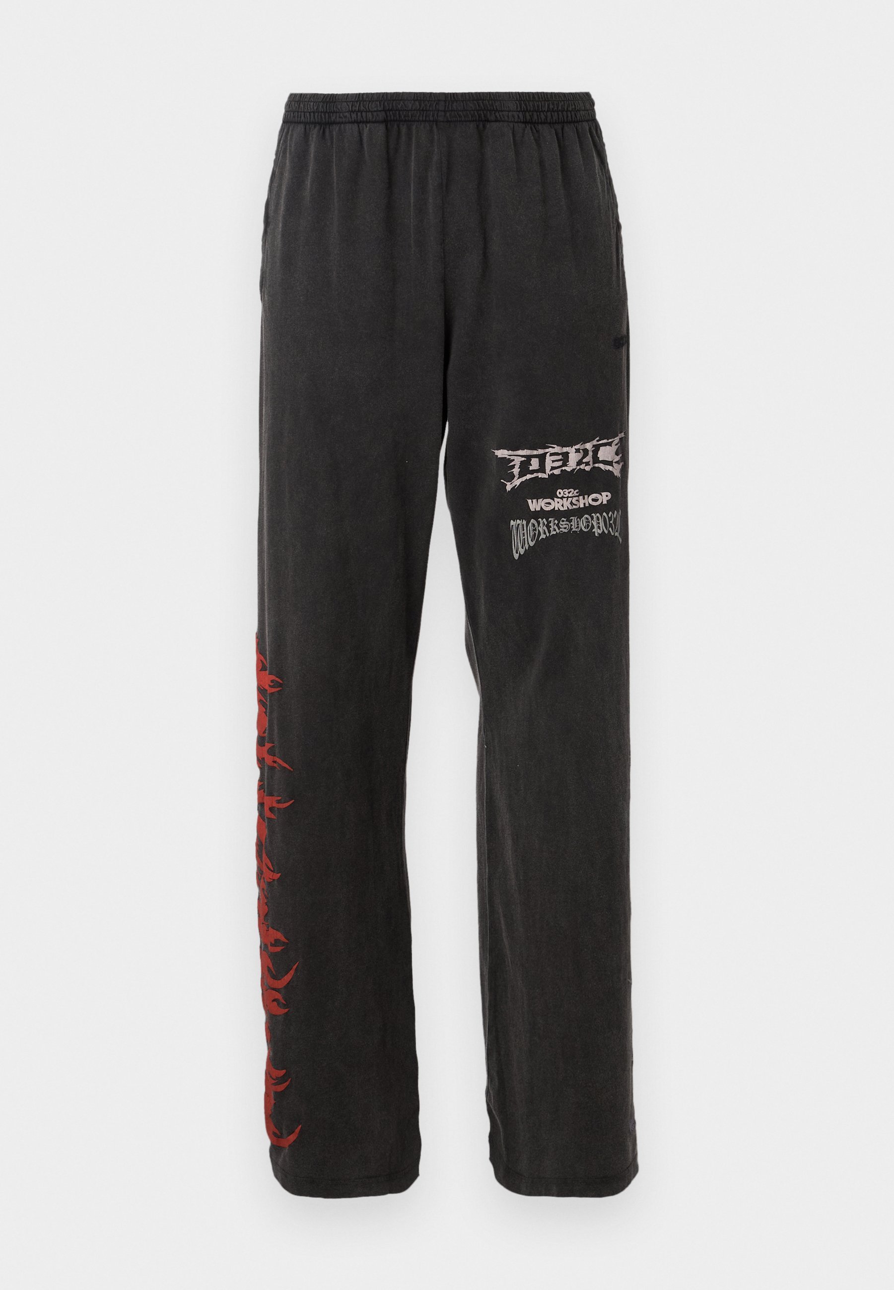 032c TELEPRESENCE COMFORT PANTS UNISEX - Trainingshose - verwaschenes Schwarz