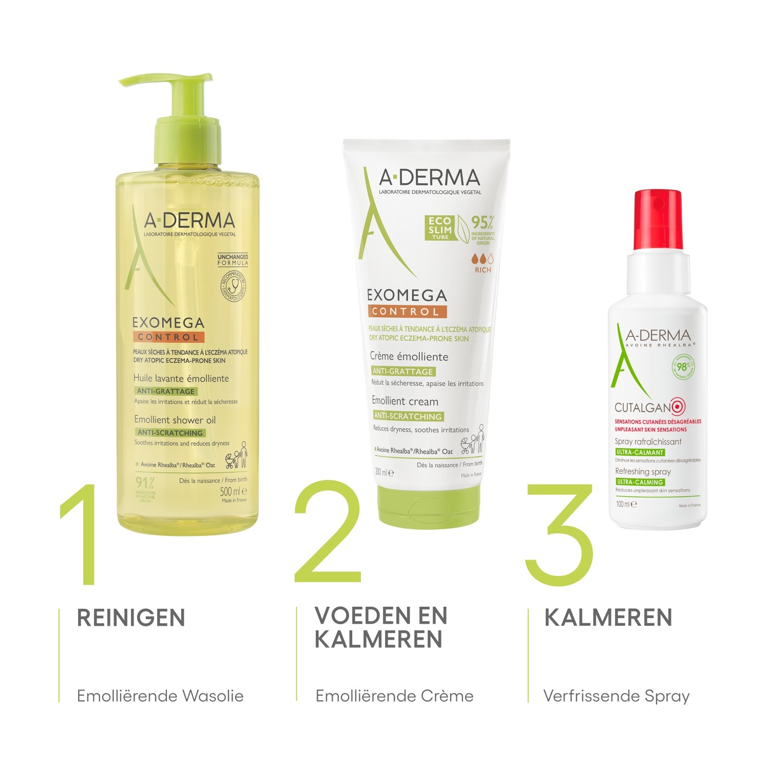 A-DERMA Exomega Control sprchový olej - 200ml
