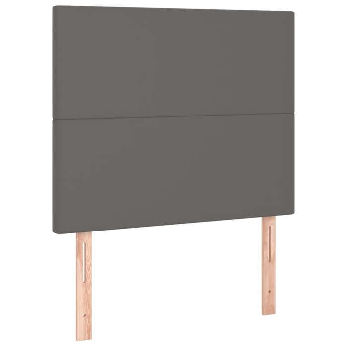 Lattenbodem met matras - Maison Exclusive - Kunstleer - 90x200 cm - Maximale ontspanning