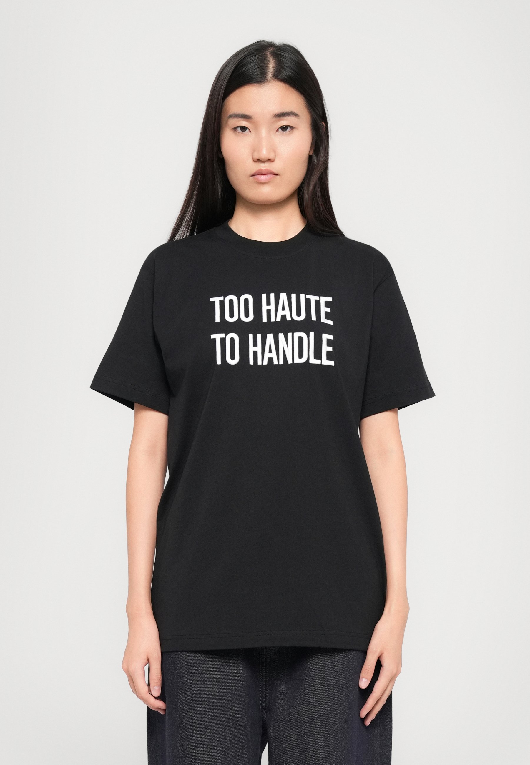 MOSCHINO TOO HAUTE TO HANDLE - T-shirt met print - zwart
