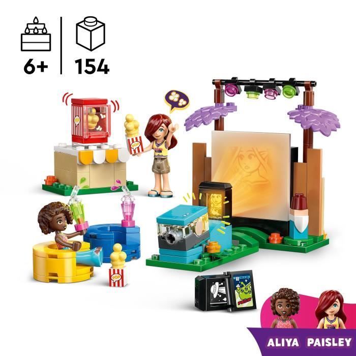LEGO Friends 42642 Filmavond met vrienden - Bouwset voor kinderen vanaf 6 jaar