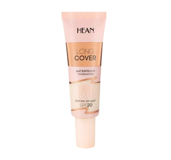 Hean Long Cover wodoodporny podkład kryjący SPF20 C1 Ivory 25 ml