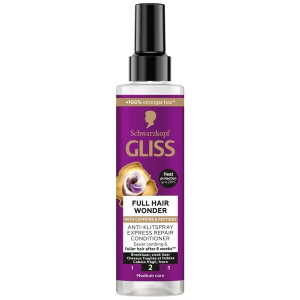 Gliss sprej protiv zapetljavanja za kosu Full Hair Wonder 200 ml<br>200ml