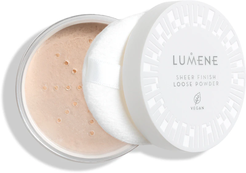 Pó matificante transparente Lumene Nordic Makeup Sheer Finish
