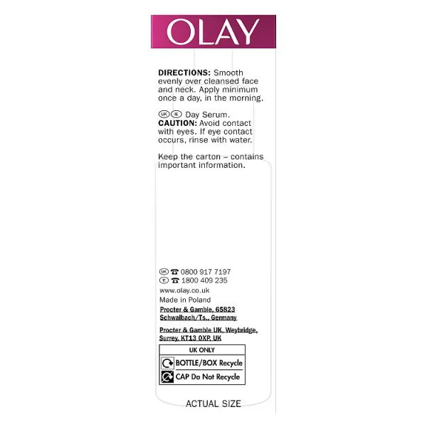 Olay Collagen Peptide 24 Max denní sérum na obličej 40 ml