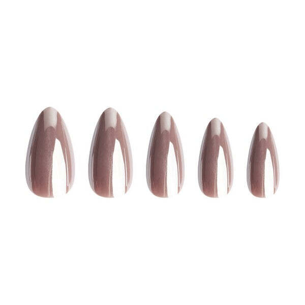 Nail HQ Mandlově čokoládové nehty s glazurou (24 kusů)