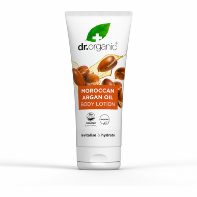 Tělové mléko Dr. Organic s organickým arganovým olejem 200ml