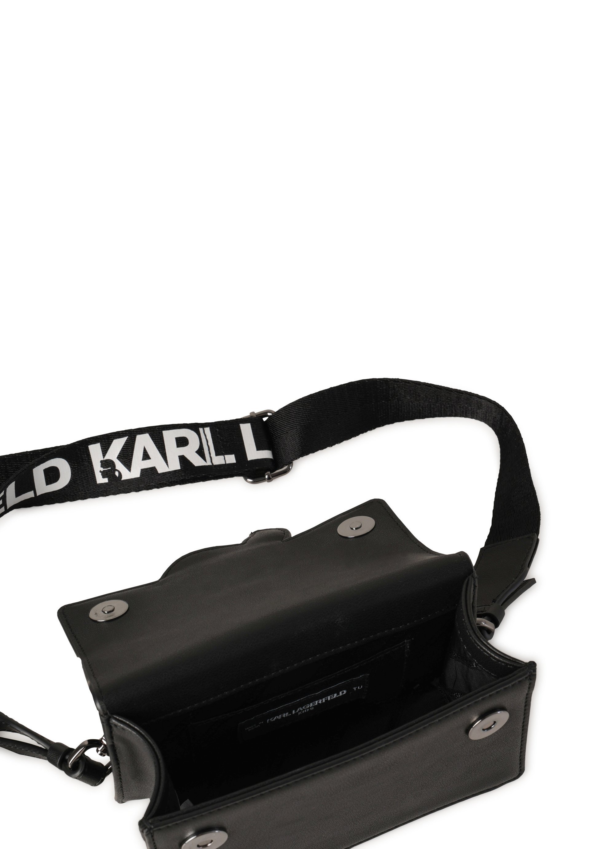 KARL LAGERFELD KINDERTAS MET HANDGREEP - Crossbodytas - zwart