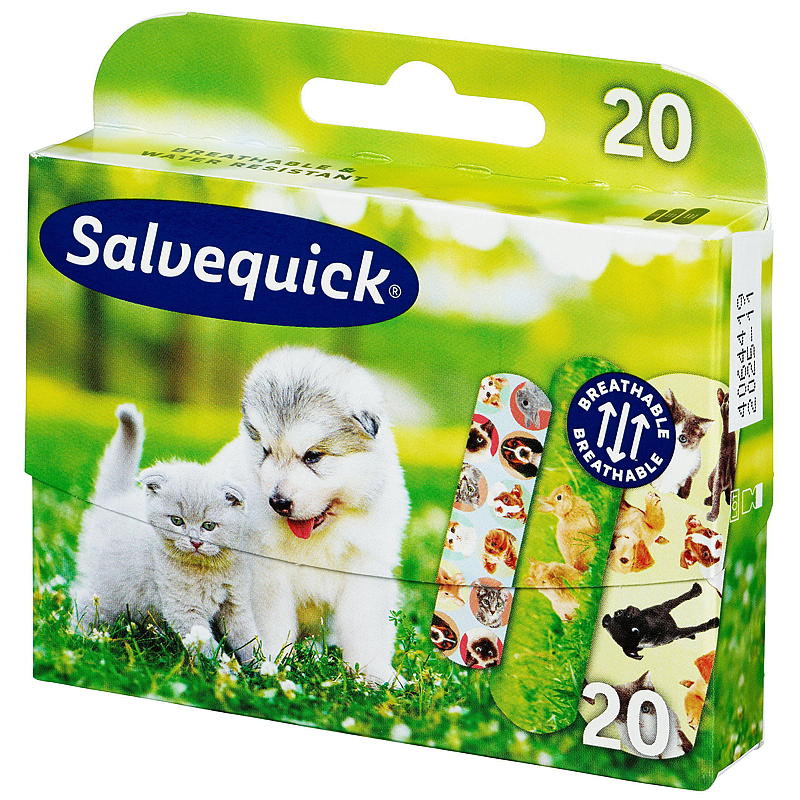 Salvequick Animal Planet 20 st., Salvequick