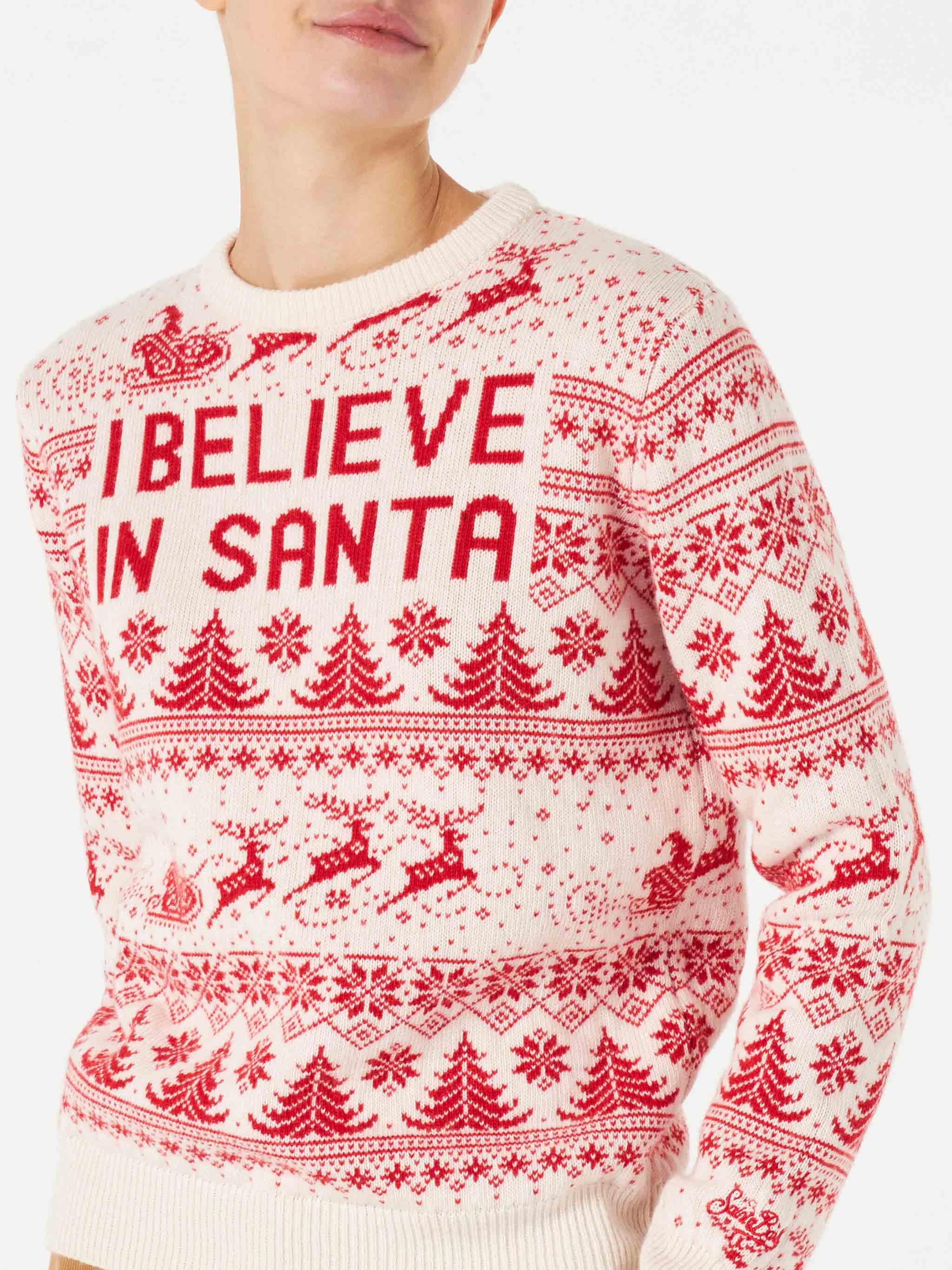 Damenpullover mit Weihnachtsmotiv