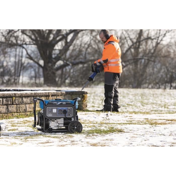 Generador Scheppach SG3200x - Potencia máxima 2800W - Gasolina - Azul