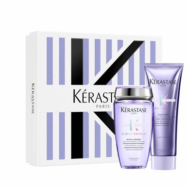 Kérastase Pack Blond Absolu Bain Lumière ja Cicaflash Blonde Hair Illuminator Set 1 kpl 1 kpl