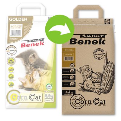Super Benek Corn Golden -kissanhiekka