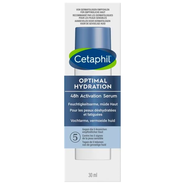 Cetaphil Optimal Hydration 48H Activation Serum<br>30 ml, dehidrirana in utrujena koža