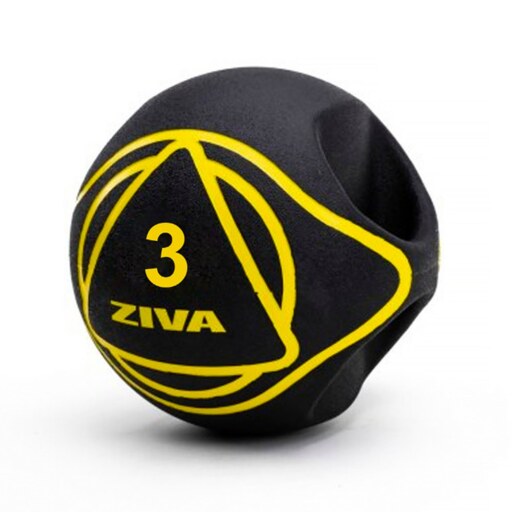  Ziva Medizinball mit Griff