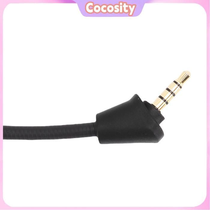 Micrófono de repuesto para auriculares inalámbricos para juegos Cocosity, brazo de micrófono de repuesto para sonido de proyector