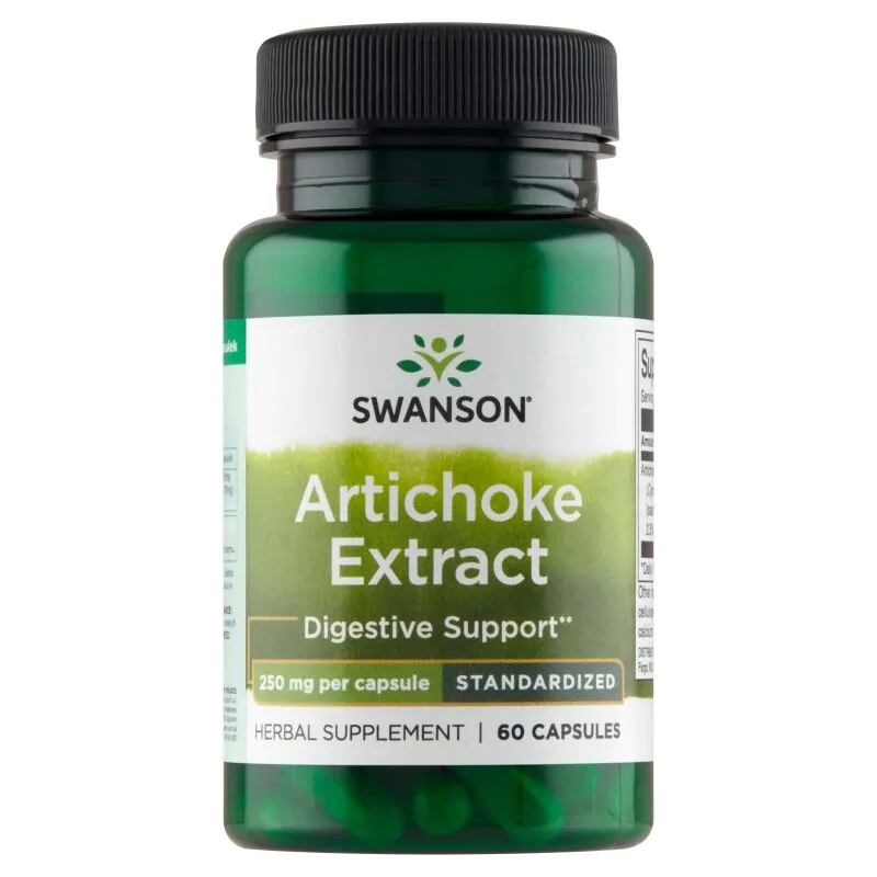 Swanson Artichoke Karczoch 250 mg Kapsułki