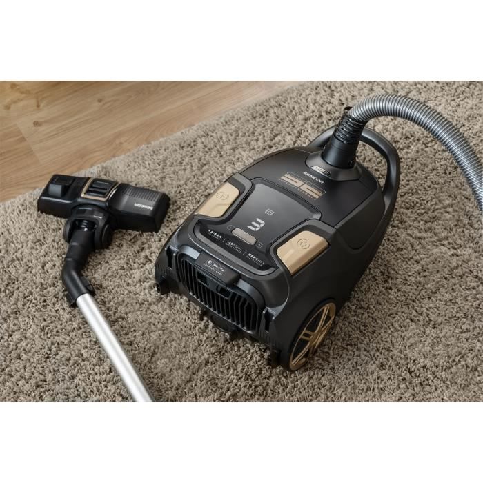 Aspirateur traineau avec sac - SENCOR - SVC 9300BK - 600 W - 59 dB - Noir