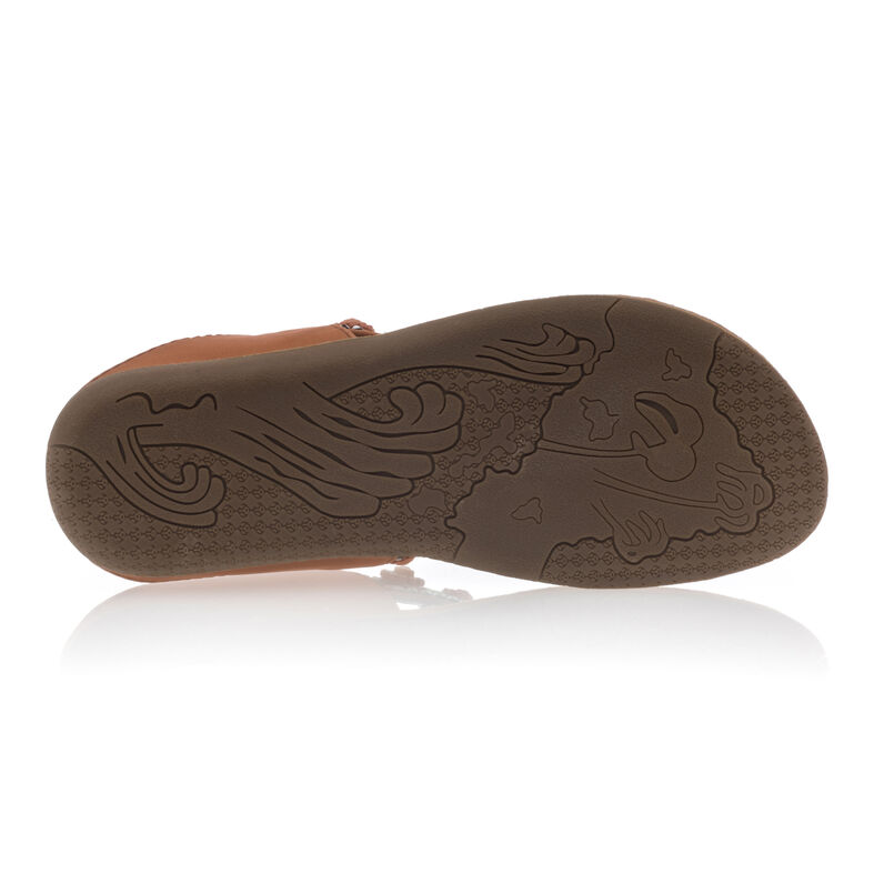 Brune sandaler med stringtruse til dame
