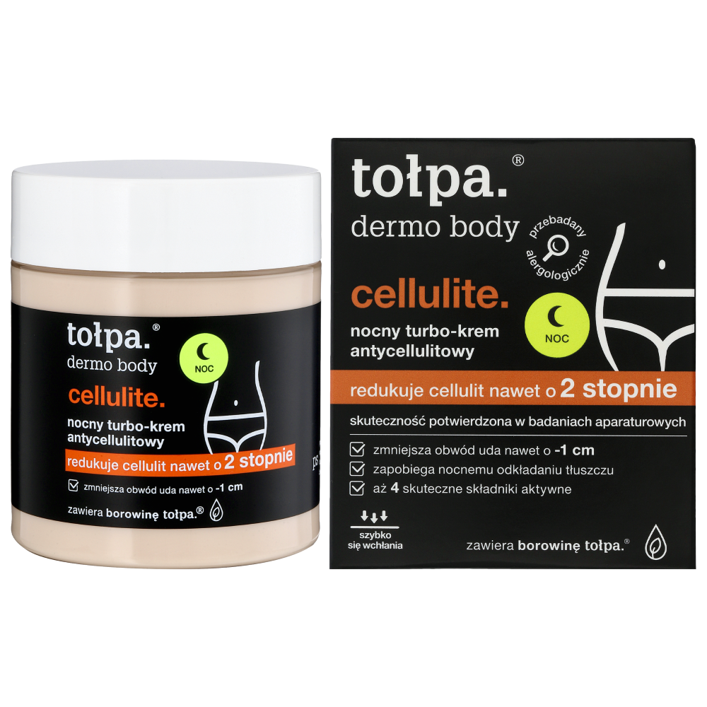 Tołpa anti-cellulite turbo night body cream 250ml Dermo Body Cellulite