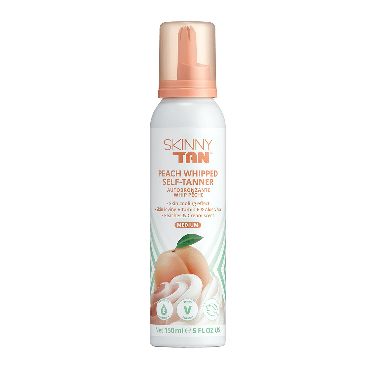 Skinny Tan Peach Whip Mousse
