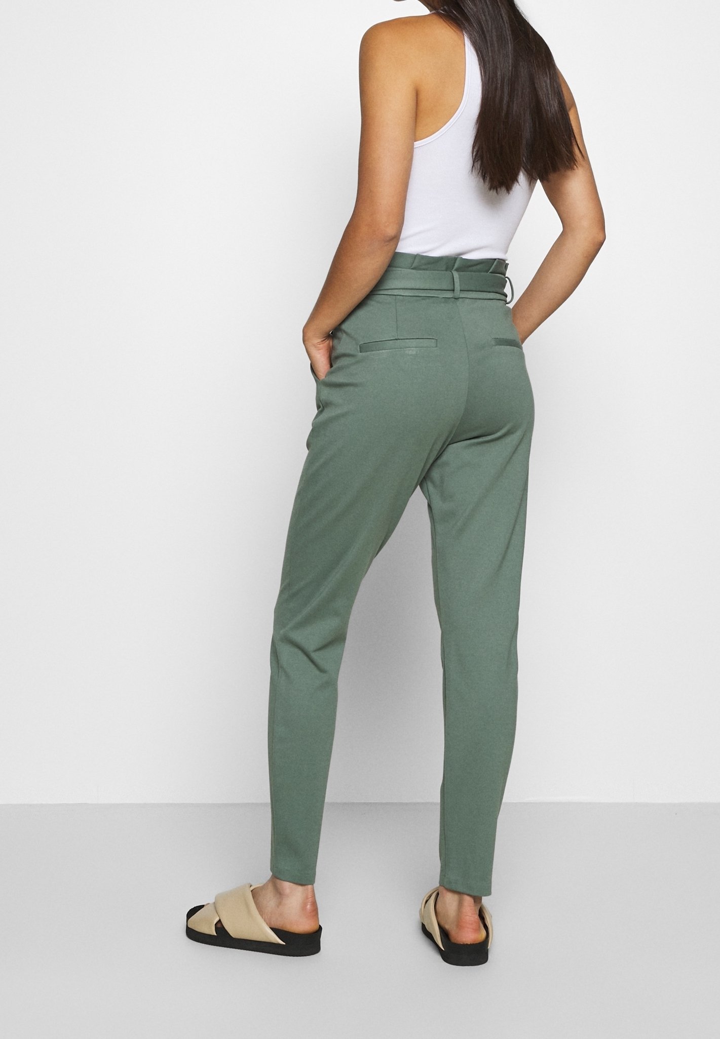 Kalhoty Vero Moda - khaki