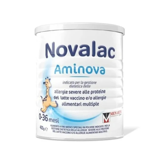 NOVALAC Novalac Aminova AF 400 G Leite infantil para alergia à proteína do leite