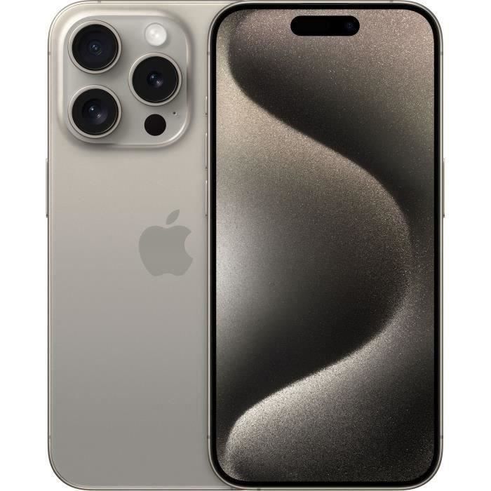 APPLE iPhone 15 Pro 128GB Natural Titanium (2023) - Reconditionné - Excellent état