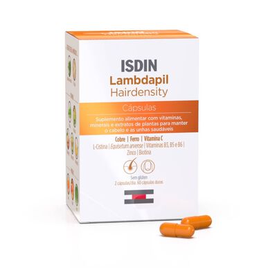 Isdin Lambdapil para la Densidad Capilar, 60 cápsulas
