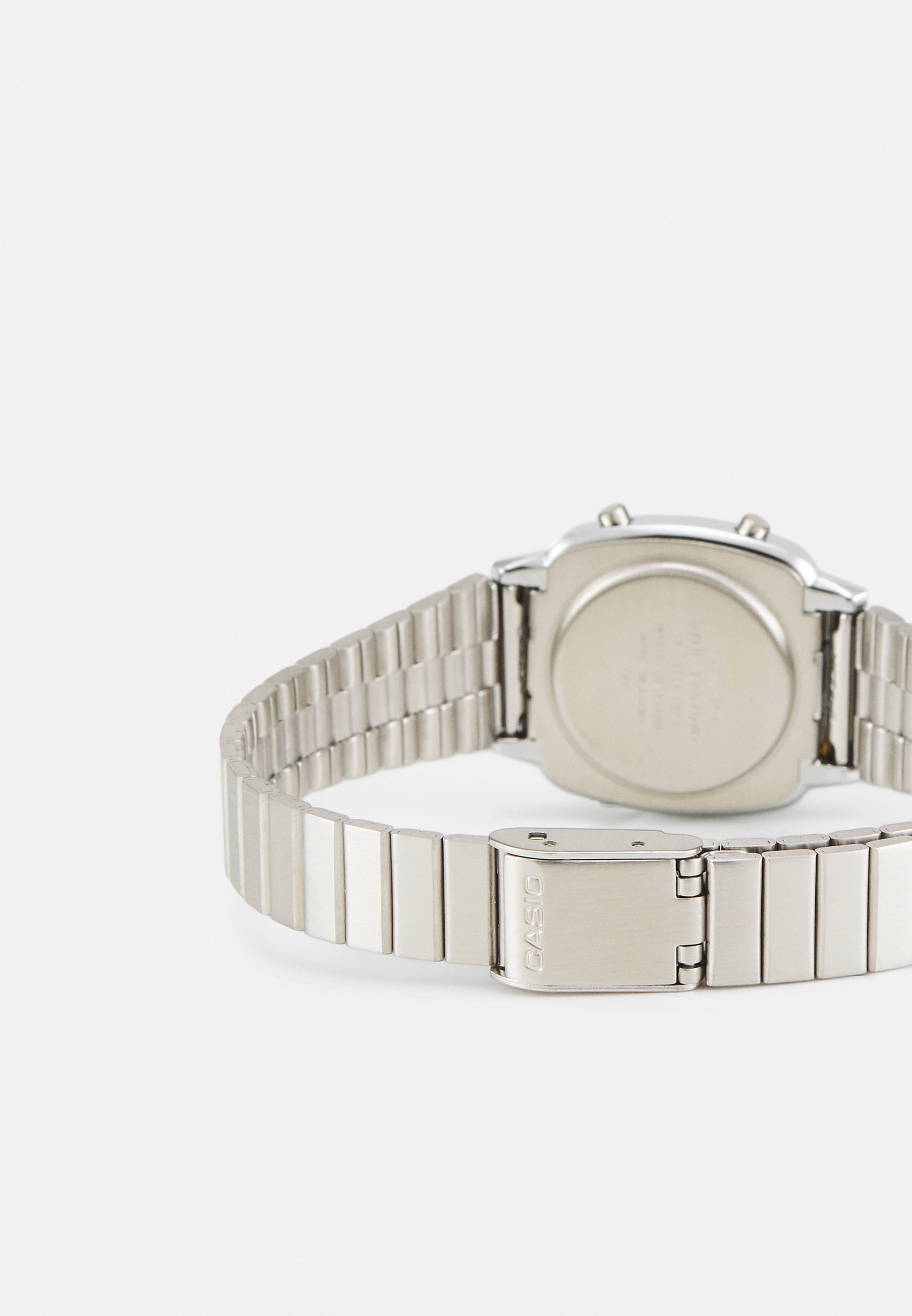 Casio LA670WEA - Digitální hodinky - stříbrná/růžová